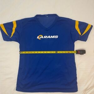 LA RAMS Blue & Yellow Mesh Football Jersey